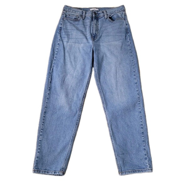 Cello Jeans Womens 13/31 (31Wx27L) Blue Wash High Rise Straight Leg Jeans - Picture 1 of 10